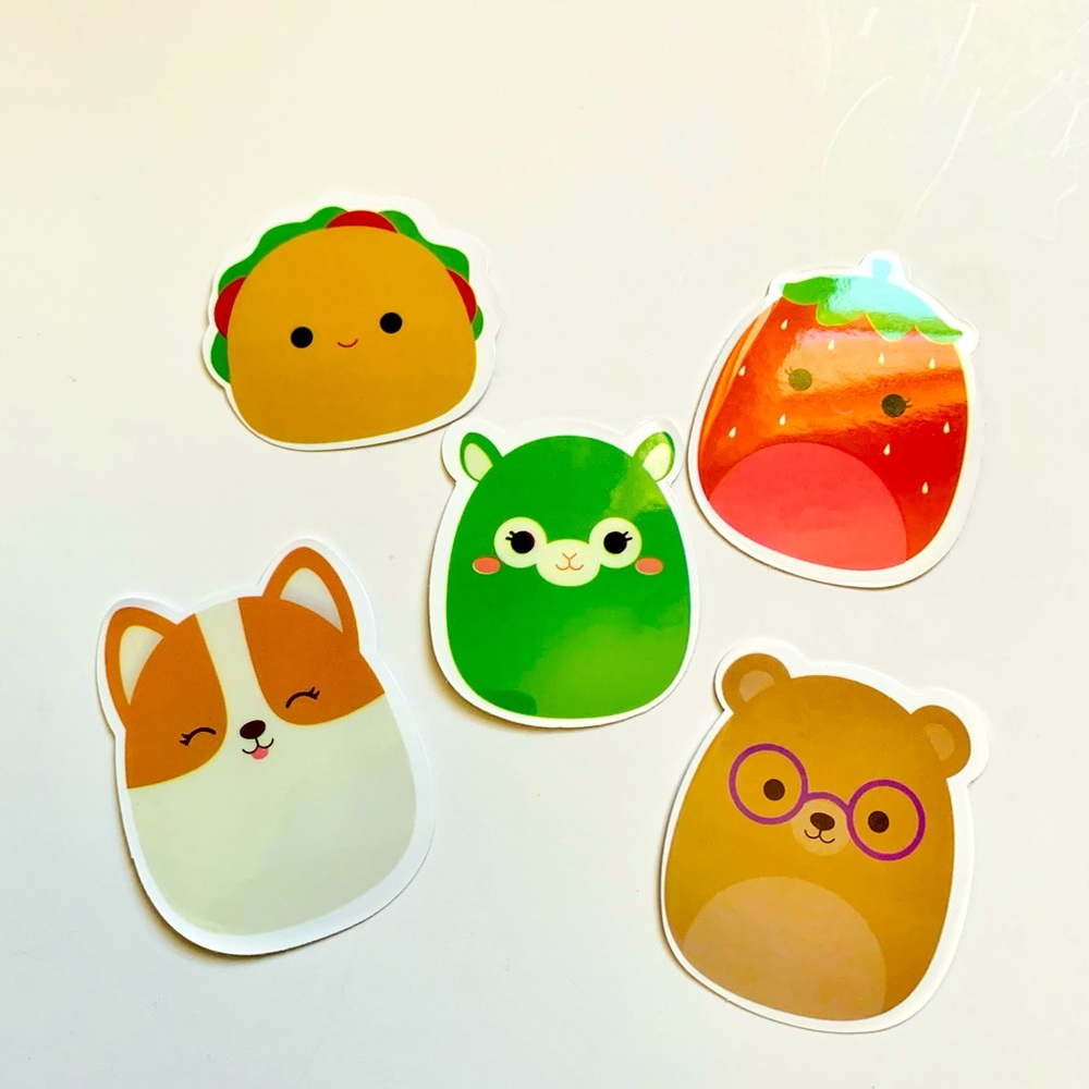 Taco squishmallow squad stickers